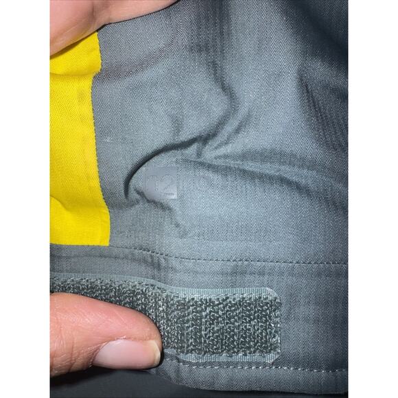 Patagonia H2NO Snowshot Ski Jacket Boys M 10 Insulated Blue Black Coat Parka - Picture 6 of 9